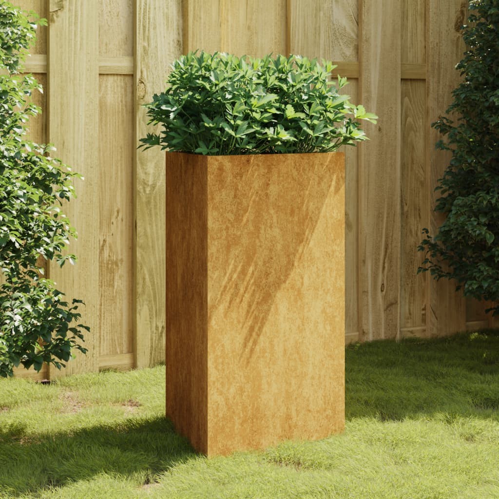 Fioriera Orto Urbano vidaXL Corten 50x43x75 - Coltiva con Stile
