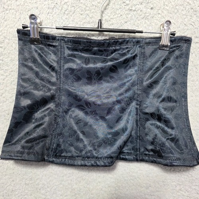 #ad Corset Waist Trainer Boned Shapewear Girdle Tummy Control Black Sears Size XL $8.98