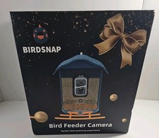 BIRDSNAP Smart Bird Feeder w/ Camera Wireless NEW Bird Watching Audubon Society