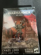 Warhammer 40K Chaos Space Marines Chaos Lord With Jump Pack