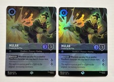 Mulan Created by the Vine 224/204 X2 Epic Holo Attack of the Vine Disney Lorcana