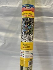 Vintage Fantasy Kingdom Giant Fuzzy Poster 22" X 34" RoseArt SEALED Highly Skill