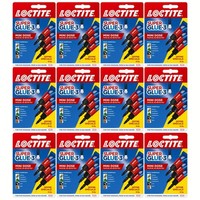 Loctite Sekundenkleber 12X (3X1 G) Mini Tuben Transparent Sofortkleber