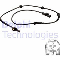Delphi SS20634 Sensor, Raddrehzahl Hinterachse Links Rechts FÜR Fiat Lancia