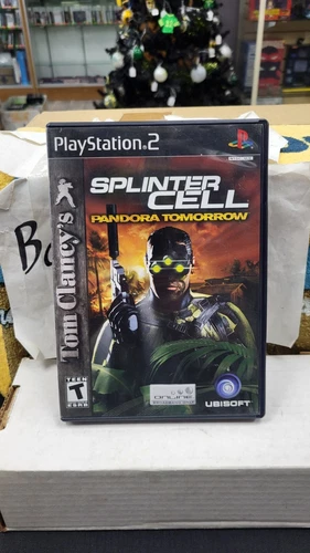 CIB TOM CLANCY'S SPLINTER CELL PANDORA TOMORROW SONY PLAYSTATION 2 VIDEO GAME