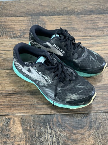 Brooks Launch 3 Black Ice Mint Running Shoes Women's US Size 7.5 EU 38.5 N1  | eBay