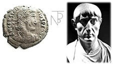 ROMAN Empire (Costanzo II) AE-Rome