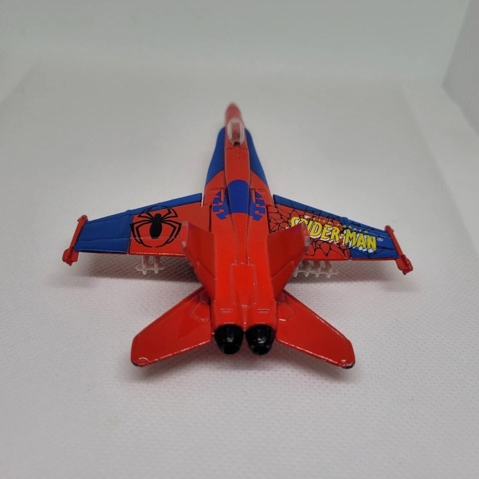 Maisto Spiderman Airplane 2004 Marvel F/A18C - Image 4 of 4