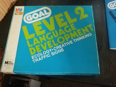  Vintage GOAL Level 2 Language Development Cards-Ecology/Creative Thinking/Signs