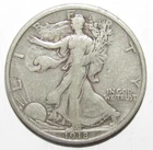 1918 S Walking Liberty Half Dollar VF