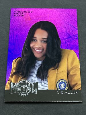 2017 UD Spider-Man Homecoming Marvel Purple Precious Metal Gems LIZ ALLAN #PMG2