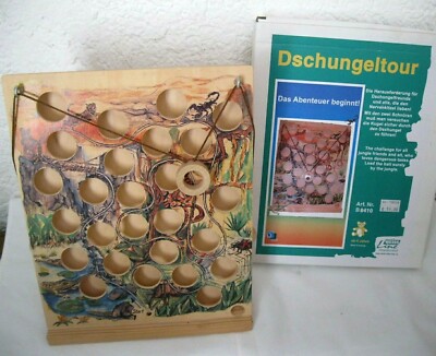 Rare Wooden Game: Jungle Tour - The Adventure Begins / Weiss Line 