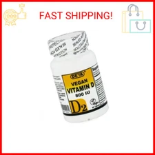 Deva Vegan Vitamin D2 800 IU, Ergocalciferol Supplement with No Animal Ingredien