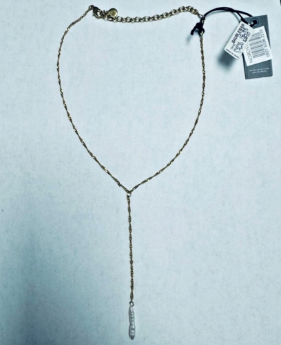 Collar de encaje Baublebar delgado perla Lariat - Imagen 1 de 8