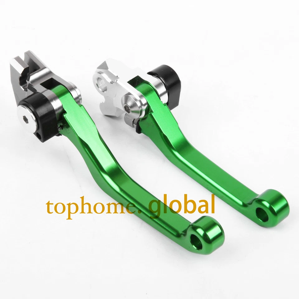 Palancas de freno de embrague pivotante CNC todoterreno para Kawasaki KX100 2001-2020 / KX500 2004 Foto 3 de 4