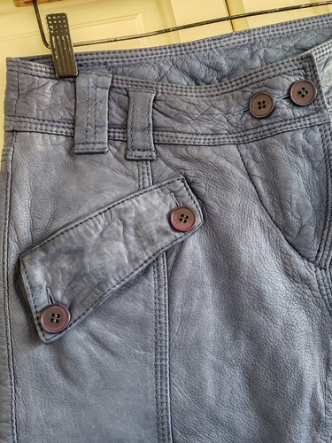 WOMEN'S BIKER LEATHER SHORTS SIZE/M BRAND NEW - Picture 8 of 24