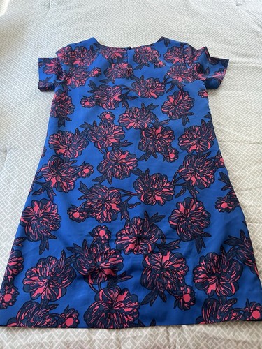 Robe Fille Tea Collection - Imprimé Floral Bleu - Taille 4T - Manches Sans - Très Bon état