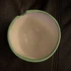 Vintage Ceramic Green Apple Jam /Jelly Jar & White Lid 5” Diameter 3.5” — photo 2