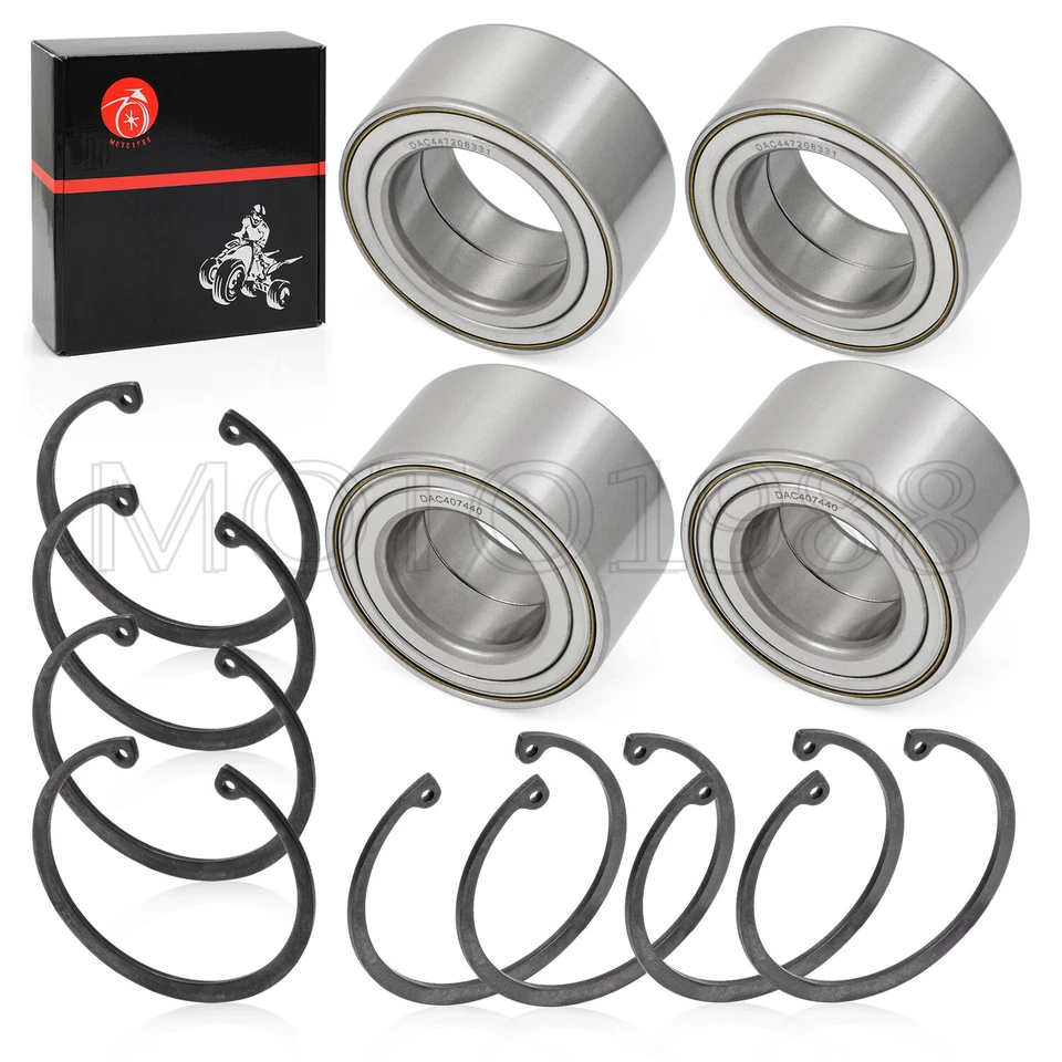 2010-18 FOR Polaris Ranger 800 4x4 6x6 XP EFI Crew Front and Rear Wheel Bearings - Image 3 of 4