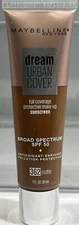 Maybelline Dream Urban Cover Full Coverage Makeup Sunscreen- EXP: 2/23 - CHOOSE!