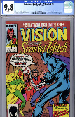 Vision and the Scarlet Witch #V2 #2 (1985) Marvel CGC 9.8 White | eBay
