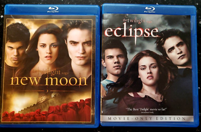 The Twilight Saga: Eclipse & New Moon (Blu-ray,)