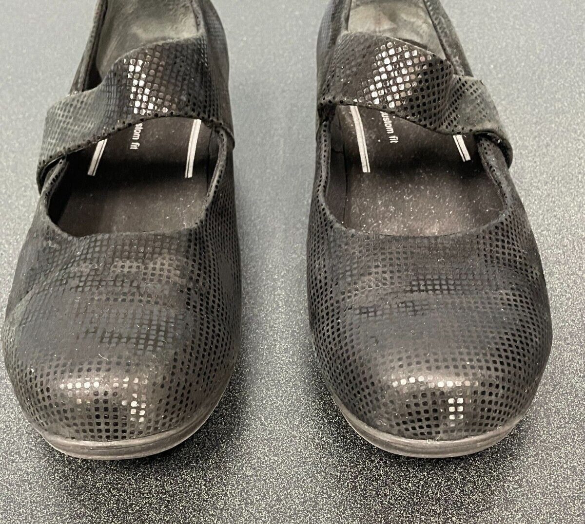 Abeo Womens Black Mary Jane Shoes Size 8 (28393) Gem