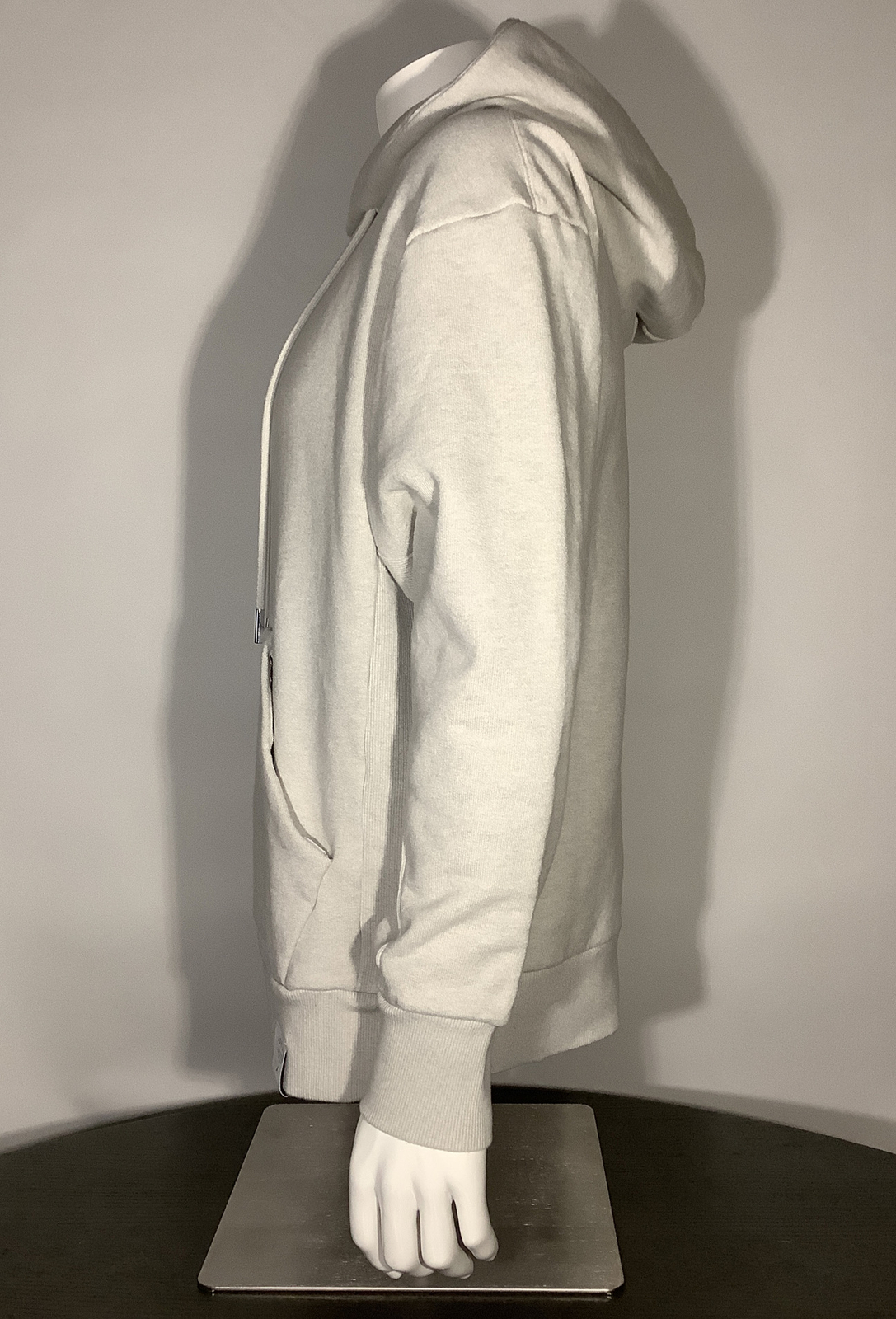 NWT Nike Air Jordan Black Cat Hoodie Light Bone AV2933-072 Men’s Size Small RARE image 2