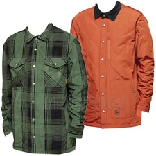 THIRTYTWO thirty-two Men 2018 - Drifter Polar Fleece Reversible Jacket - Forrest