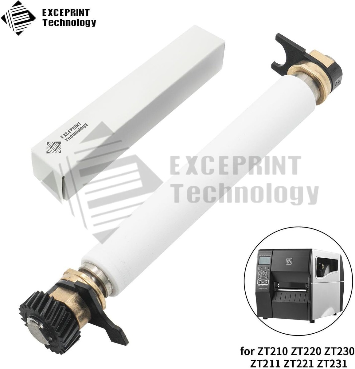 ✓ P1037974-028 Transfer Platen Roller for Zebra ZT230 ZT220 ZT210