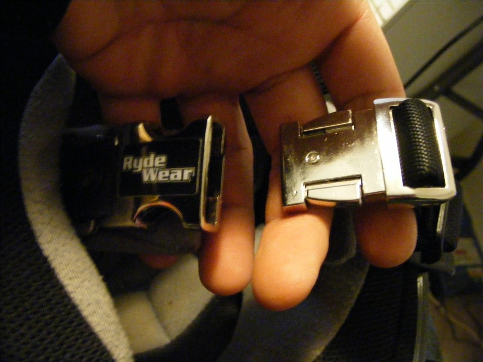 half shell rydewear small beanie helmet black quick release chin strap