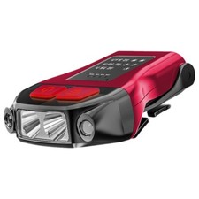 Heavy-Duty High Quality Ultra Bright Mini Hands LED Clip on Cap Hat Light - Red