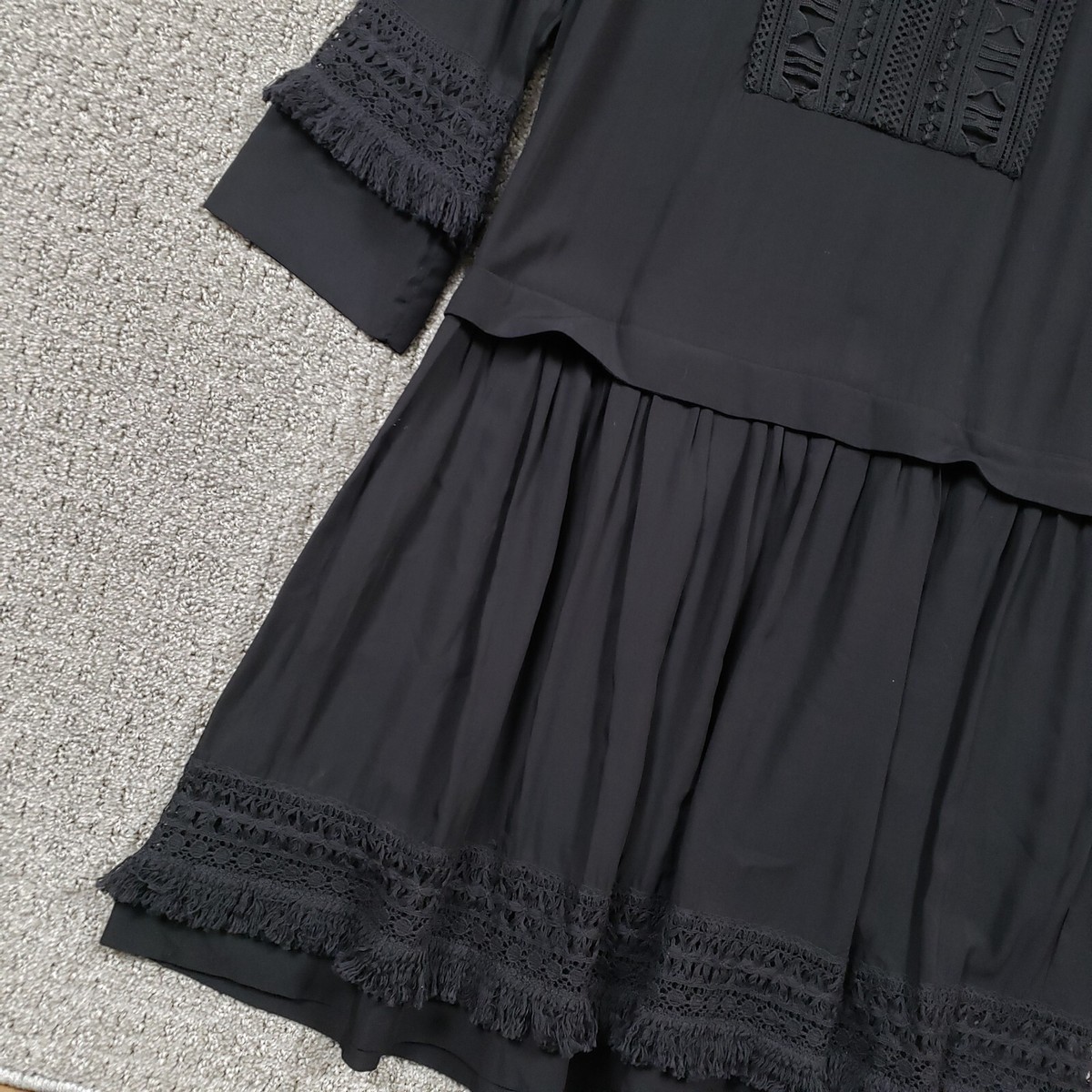 chinese dress ladies Black Catalina Dress