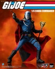 Threezero 3a Figzero Series G.I. Joe Cobra Commander 1/6 Action Figure New Toy