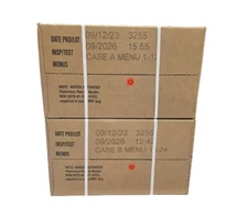 Authentic 2026 Inspection MREs - Case A, B or Both! Military Meals Ready To Eat