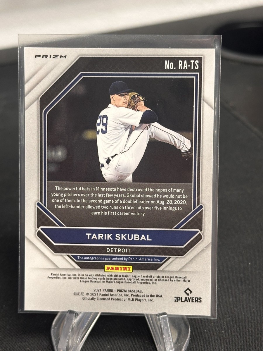 スポーツ選手 Tarik Sukubal RC Auto /99 On-Card Autograph # to 99 or Lower - Tarik Skubal - 2024 MLB TOPPS