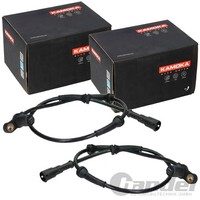 2X Kamoka ABS-SENSOR Raddrehzahl Vorne Passend FÜR Renault Megane ScÉNic