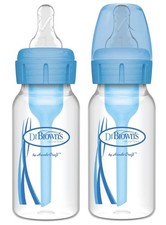 Modified Dr BROWNS 120ML Baby Bottle With Sealed Teat And Fake Milk For Reborn