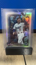 Freddie Freeman 2025 Topps Chrome Update Silver Refractor Card # ASGC-11 Dodgers