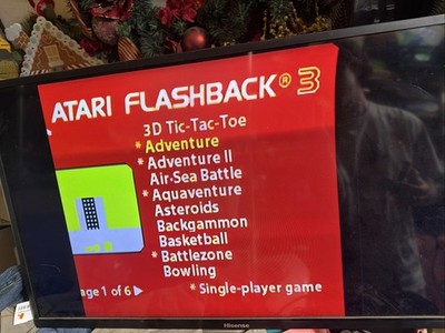 Genuine Atari Flashback 3 Classic with 60 Games Plug N Play Complete TESTED