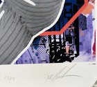 Doc Gooden NY Mets Signed Autograph Signed James Fiorentino Lithograph MLB Auto — photo 2
