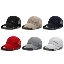 Brandneu Baseball Kappe Hut Sonnenbaden Universell Verstellbar 56-60 Cm