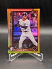 2025 Topps #126 Dillon Dingler RC Gold Foil /50 Tigers