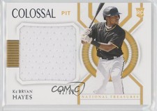 2021 Panini National Treasures Colossal Materials 32/99 Ke'Bryan Hayes 0hw6