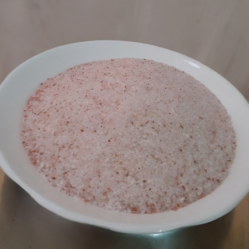 Sal rosa del Himalaya 500 g grano fino | Precio asequible ملح الهيمالايا الوردي