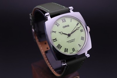 Vintage ORIS Swiss Hand-Wind Classic Mechanical Collectible Men s Wrist Watch