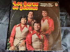 Los Garza de Sabinas "Carinito Mio" Original 1980 Discos Fama Records Tested Lp