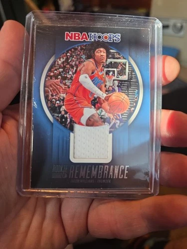 Panini NBA Hoops Rookie Remembrance Patch Jalen Williams #RR-JWI Thunder 2023-24