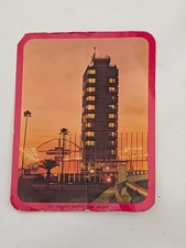 Vintage 1960s Los Angeles International Airport LAX Large Postcard Mitock & Sons