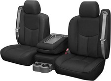Seat Covers Full Set 99‑06 Chevy Silverado GMC Sierra 1500 Truck - Black Kistrba